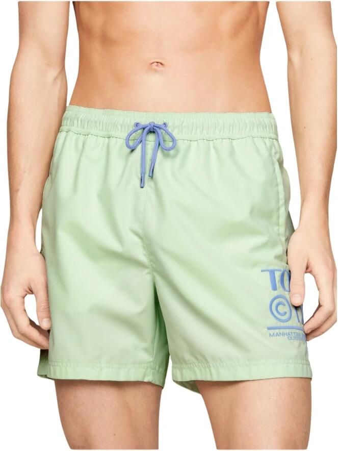 TOMMY HILFIGER UNDERWEAR Tommy Hilfiger Heren Zwembroeken Sf Medium Drawstring Groen - Foto 3