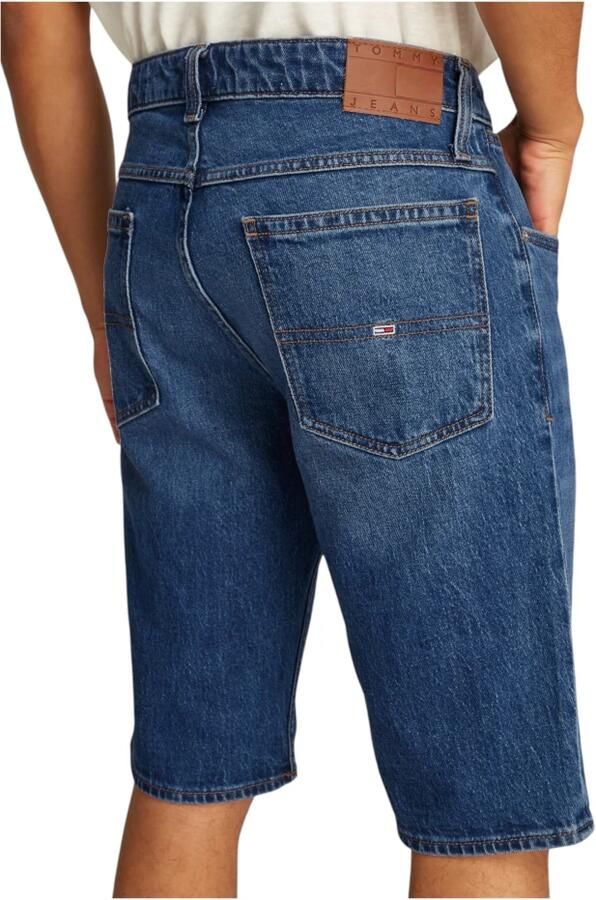 Tommy Jeans Geregenereerde Katoenen Bermuda Shorts Blue Heren - Foto 6