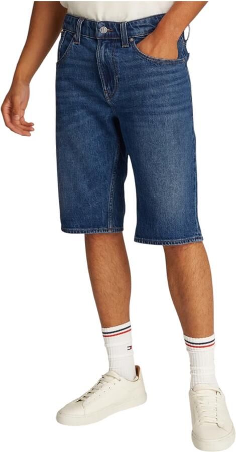 Tommy Jeans Geregenereerde Katoenen Bermuda Shorts Blue Heren - Foto 9