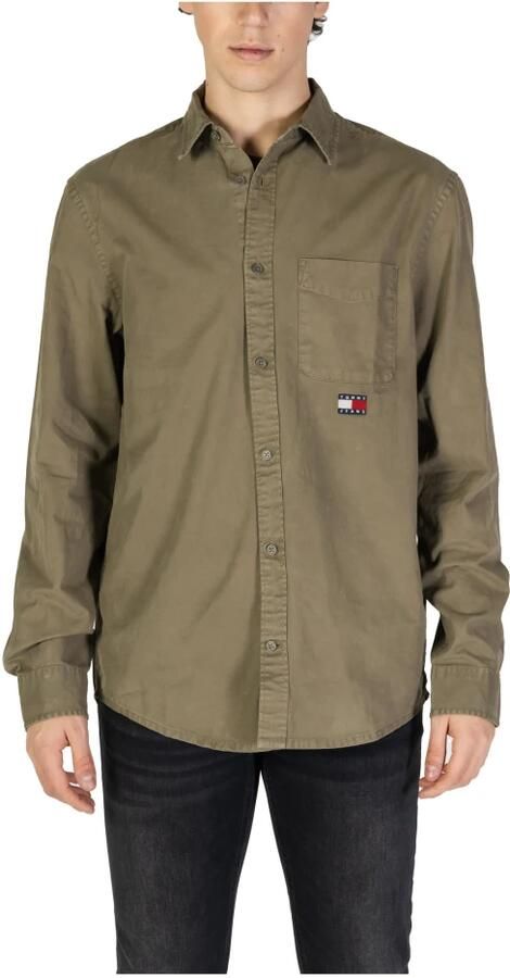 Tommy Hilfiger Overhemd Lange Mouw TJM REG WASHED TWILL DM0DM21107 - Foto 3