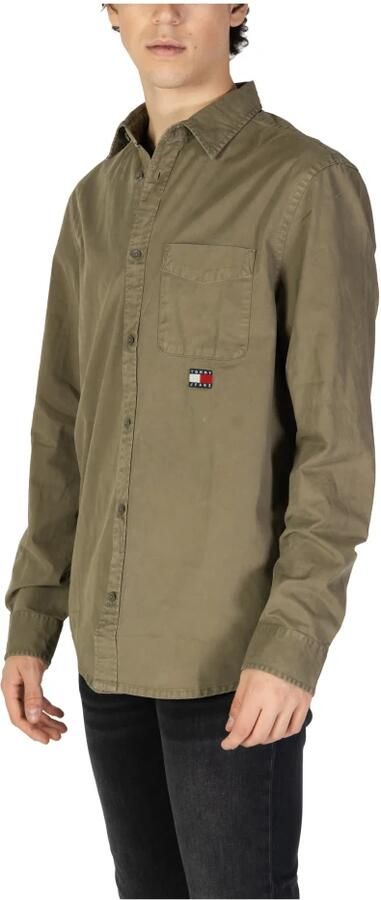 Tommy Hilfiger Overhemd Lange Mouw TJM REG WASHED TWILL DM0DM21107 - Foto 2