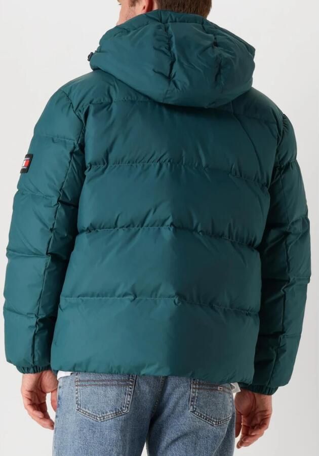 Tommy Jeans Groene Gewatteerde Winterjas Essential Down Green Heren - Foto 2