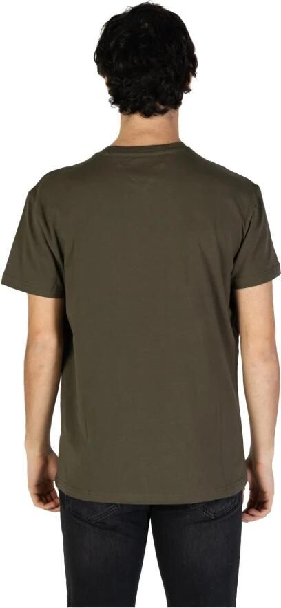 Tommy Jeans Groen Katoenen T-shirt Lente Zomer Collectie Green Heren - Foto 2