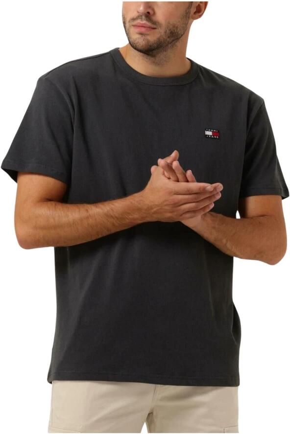 TOMMY JEANS Heren Polo's & T-shirts Tjm Classic Waffle Tee Grijs - Foto 3