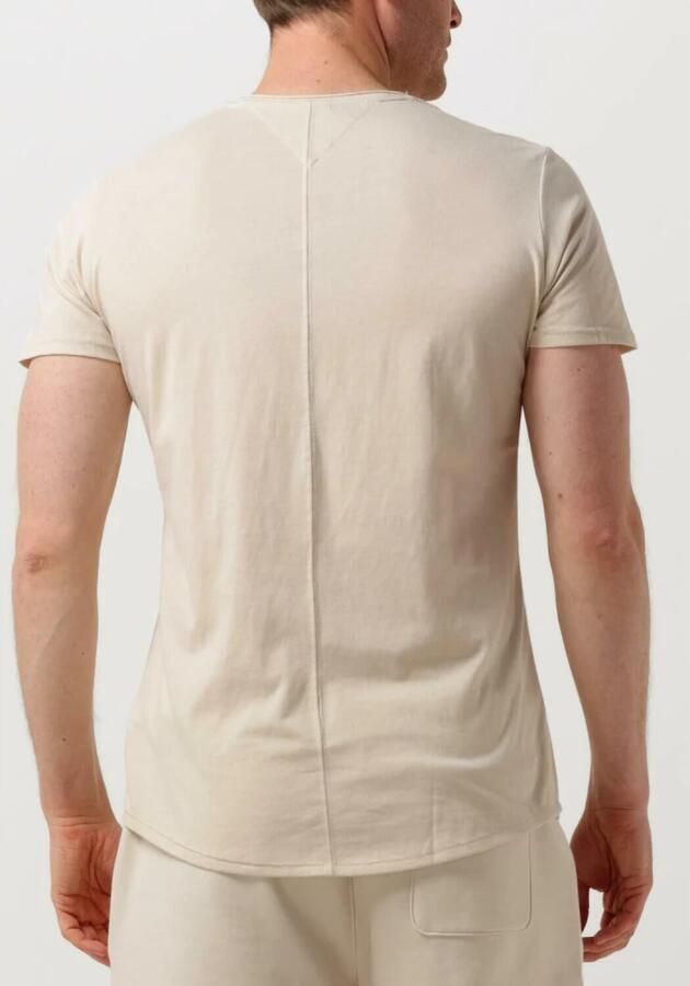TOMMY JEANS Heren Polo's & T-shirts Tjm Slim Jaspe C Neck Beige - Foto 3
