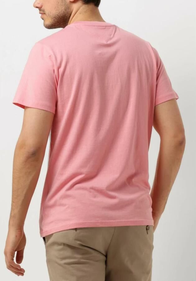 Tommy Jeans Heren Polo & T-shirts Slim Essential Flag Tee Pink Heren - Foto 2