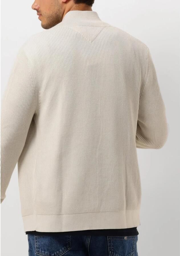 TOMMY JEANS Heren Truien & Vesten Tjm Slim Xs Badge Zip Thru Beige - Foto 2