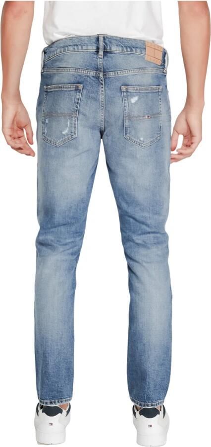 Tommy Hilfiger Blauwe Rits Knoop Jeans Herfst Winter Blue Heren - Foto 2