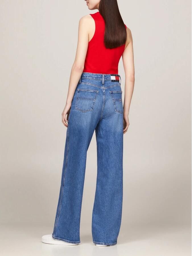 Tommy Jeans High waist wide leg jeans in 5-pocketmodel model 'CLAIRE'