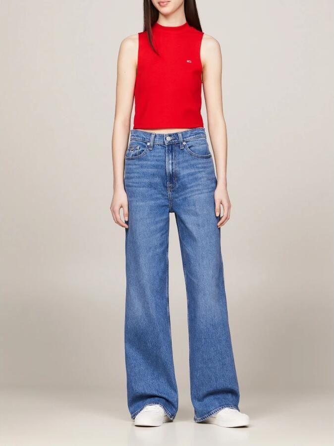 Tommy Jeans High waist wide leg jeans in 5-pocketmodel model 'CLAIRE' - Foto 2