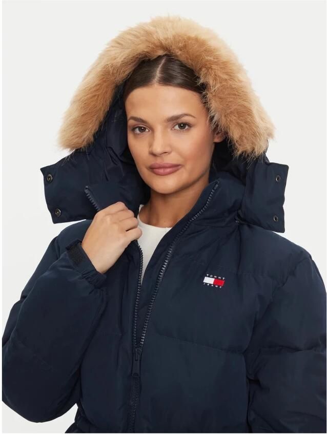 TOMMY JEANS Gewatteerde jas TJW MIDI ALASKA FAUX FUR - Foto 6