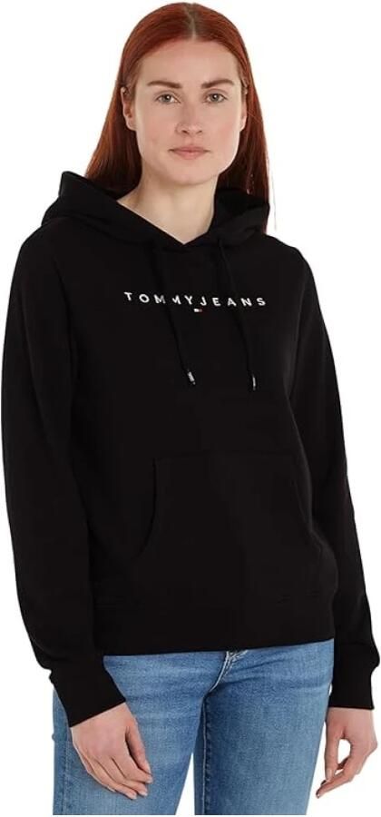 TOMMY JEANS Sweatshirt TJW REG SERIF LINEAR HOODIE met -logo-opschrift - Foto 6