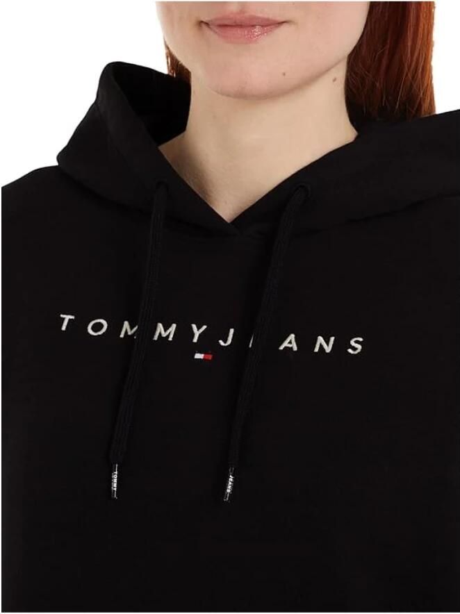 TOMMY JEANS Sweatshirt TJW REG SERIF LINEAR HOODIE met -logo-opschrift