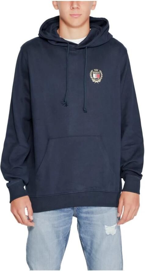 TOMMY JEANS Sweatshirt TJM REG TJ FLAG CREST HOOD EXT geborduurd merkembleem op borsthoogte - Foto 5