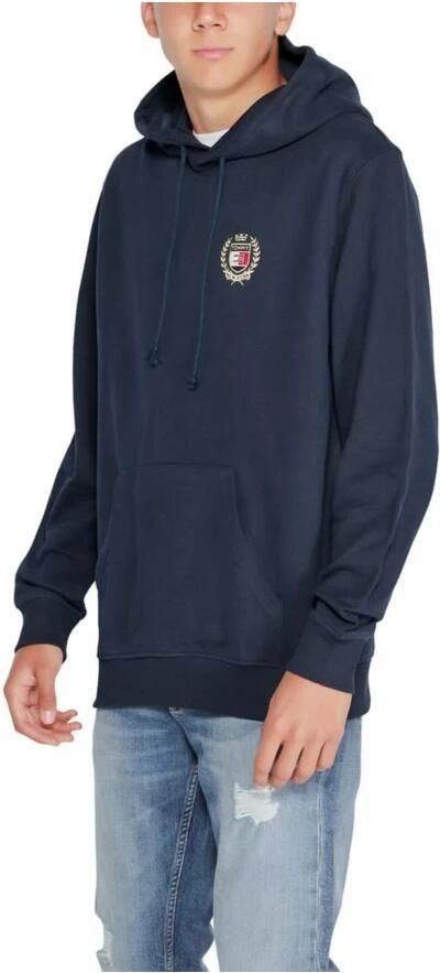 TOMMY JEANS Sweatshirt TJM REG TJ FLAG CREST HOOD EXT geborduurd merkembleem op borsthoogte - Foto 3