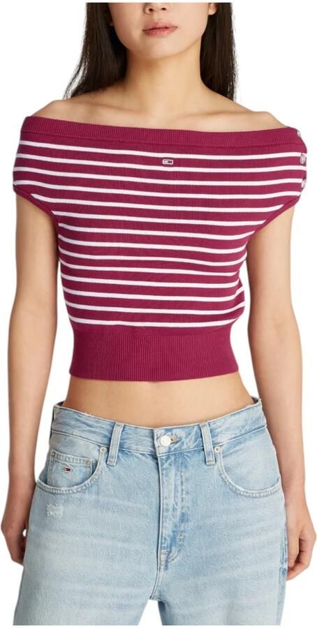 Tommy Jeans Katoenen Dames Sweatshirt Collectie Multicolor Dames