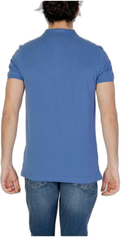 Tommy Jeans Katoenen Polo Shirt met Knoopsluiting voor Mannen Blue Heren - Foto 3