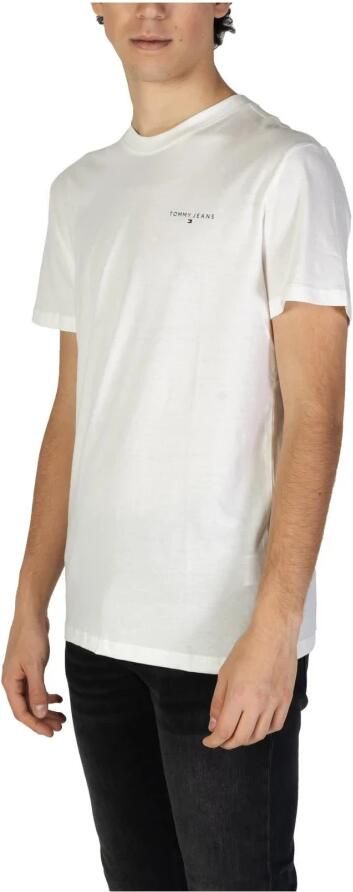 Tommy Jeans Plus Shirt met ronde hals TJM SLIM LINEAR CHEST SS TEE EXT - Foto 8