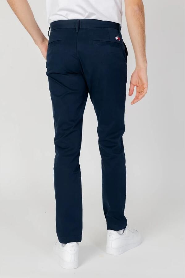 Tommy Jeans Tapered katoenen broek Lente Zomer collectie Blue Heren