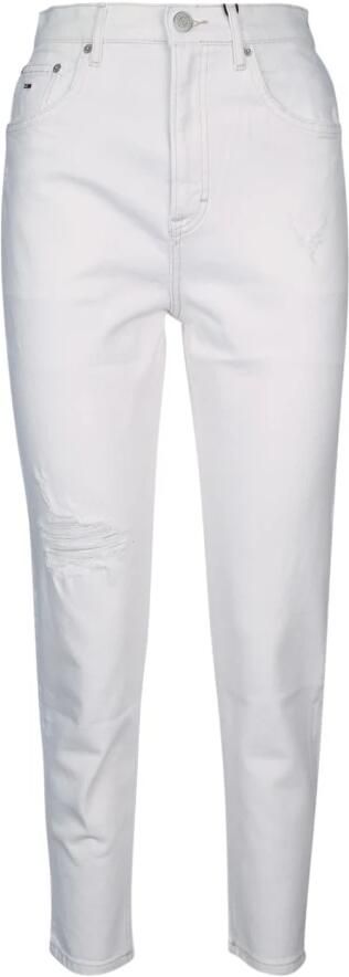 Tommy Jeans Klassieke Denim Jeans voor dagelijks gebruik White Dames