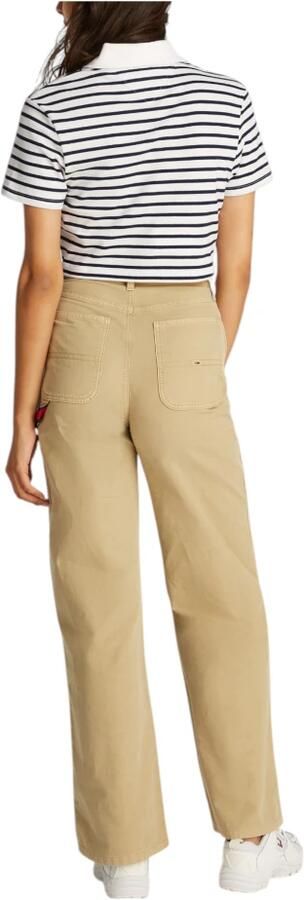 Tommy Hilfiger Overhemd Cropped poloshirt korte mouw gestreept - Foto 3