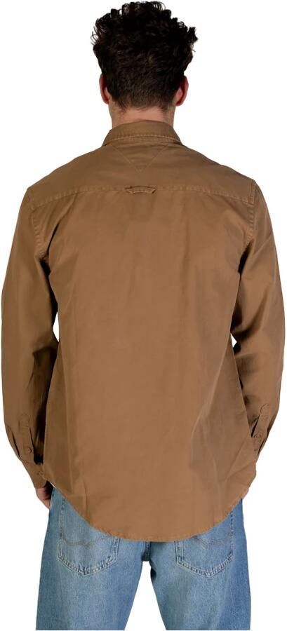 Tommy Hilfiger Overhemd Lange Mouw TJM REG WASHED TWILL DM0DM21107 - Foto 4