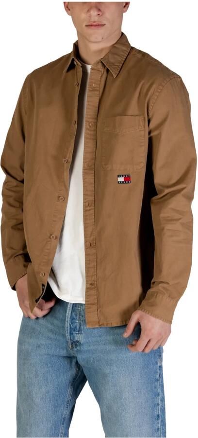 Tommy Hilfiger Overhemd Lange Mouw TJM REG WASHED TWILL DM0DM21107 - Foto 3