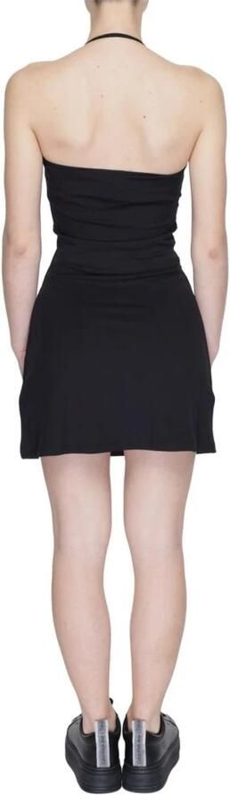 Tommy Jeans Mini Badge Korte Jurk Lente Zomer Black Dames - Foto 4