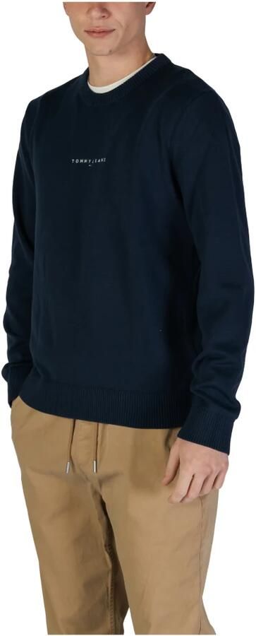 Tommy Hilfiger Skinny Jeans Gebreide trui met ronde hals en lange mouwen - Foto 4