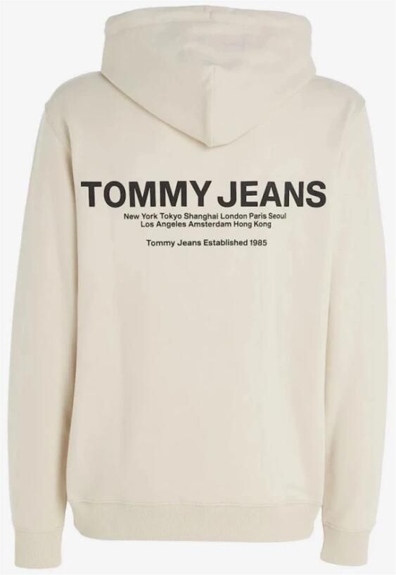 TOMMY JEANS Heren Truien & Vesten Tjm Timeless Circle Hoodie Zand - Foto 4