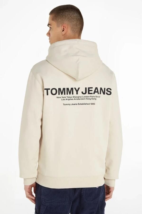 TOMMY JEANS Heren Truien & Vesten Tjm Timeless Circle Hoodie Zand - Foto 3