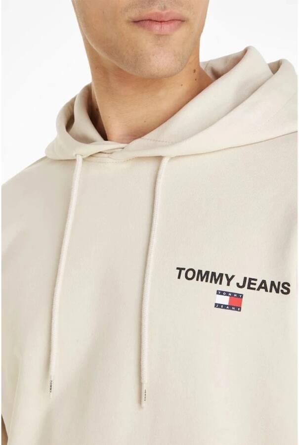TOMMY JEANS Heren Truien & Vesten Tjm Timeless Circle Hoodie Zand