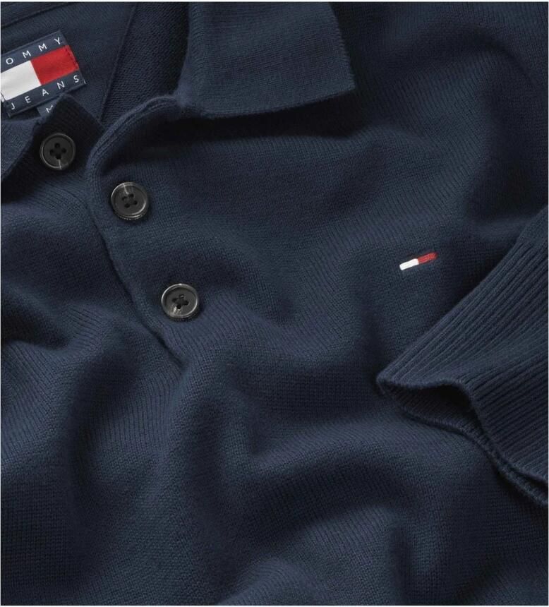 TOMMY JEANS Trui met polokraag TJM SLIM ESSENTIAL POLO SWEATER