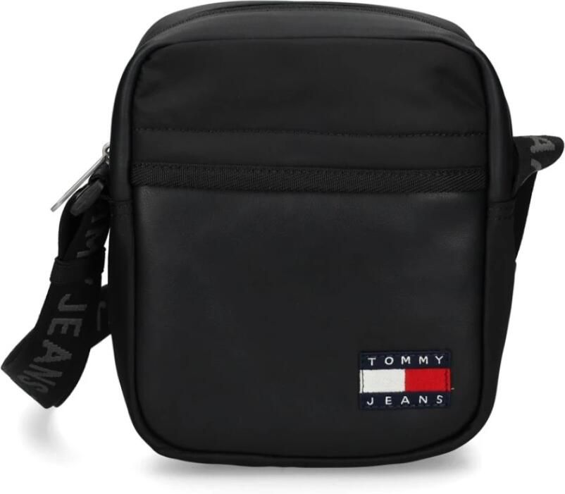 Tommy Jeans Logo Schoudertas Zwart Black Heren - Foto 3