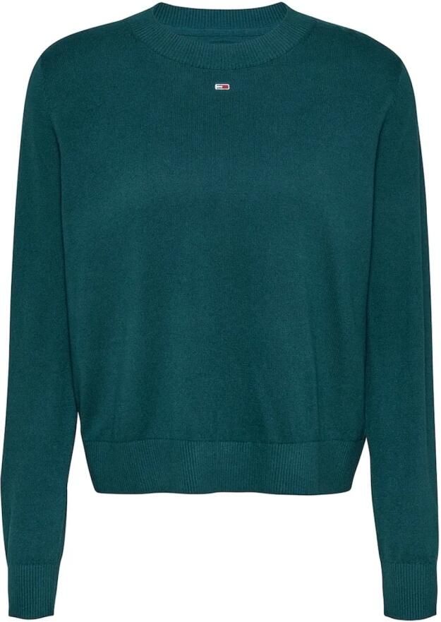 Tommy Jeans Organische Katoenen Trui Blauw Green Dames - Foto 2