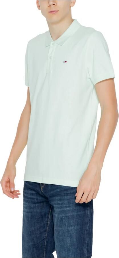 Tommy Hilfiger Groene Polo Korte Mouwen Knoopsluiting Green Heren - Foto 2