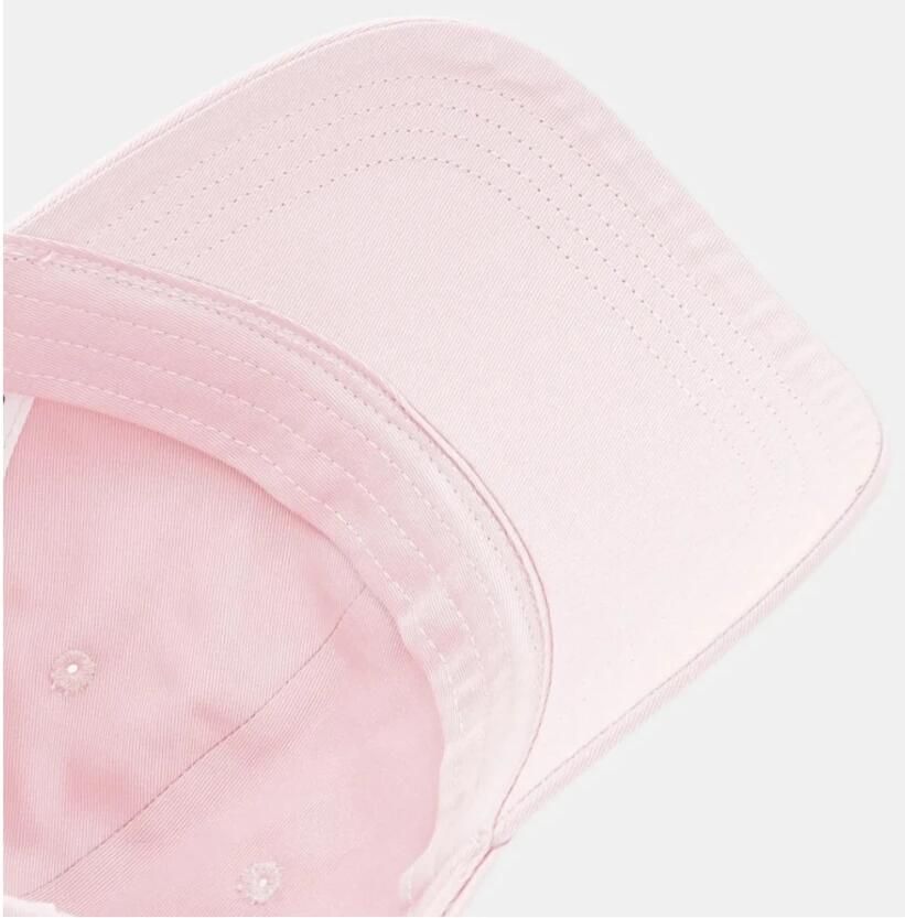 Tommy Jeans Pu katoen Heritage Plaque Cap Pink Dames - Foto 6