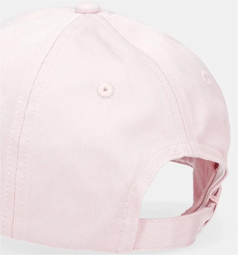 Tommy Jeans Pu katoen Heritage Plaque Cap Pink Dames - Foto 5
