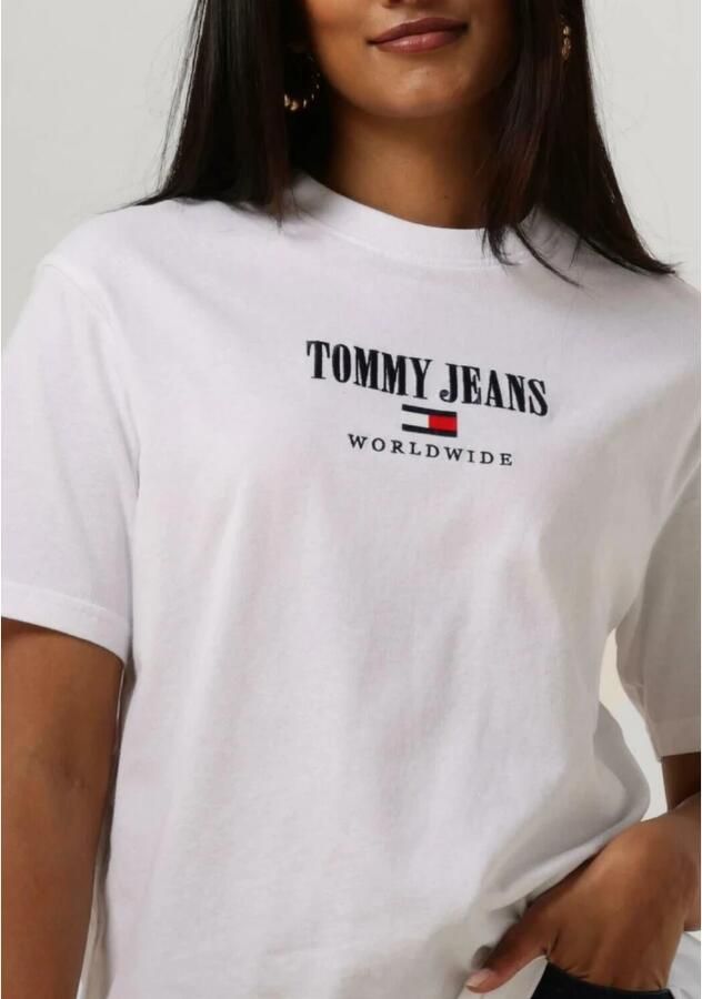 TOMMY JEANS Dames Tops & T-shirts Rlx Archive 1 Tee Wit