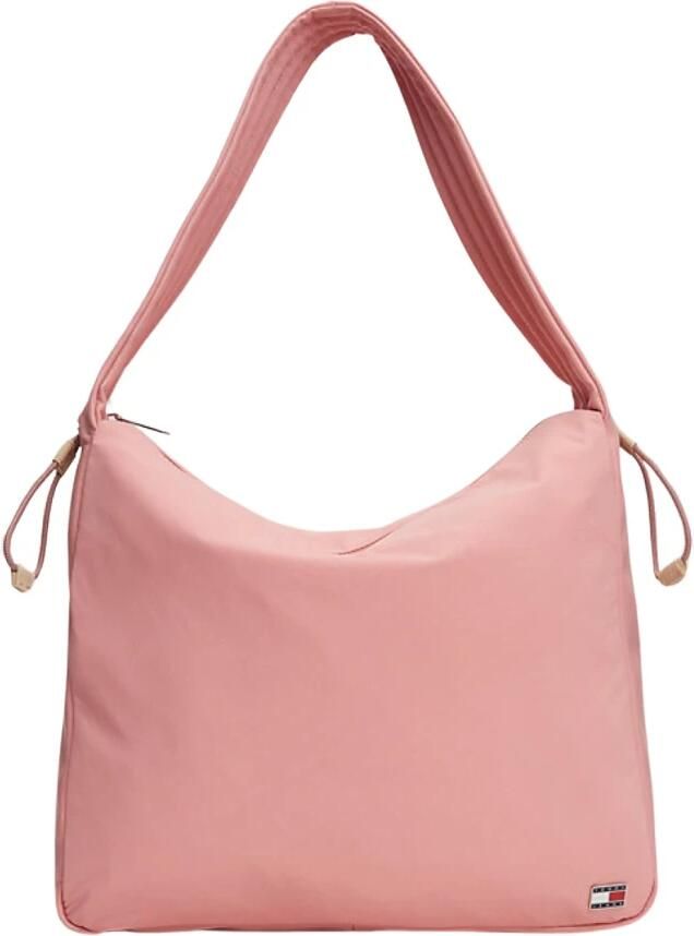Tommy Jeans Roze Nylon Tote Tas Pink Dames - Foto 5