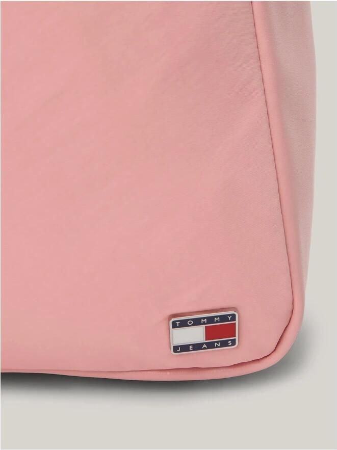 Tommy Jeans Roze Nylon Tote Tas Pink Dames - Foto 3