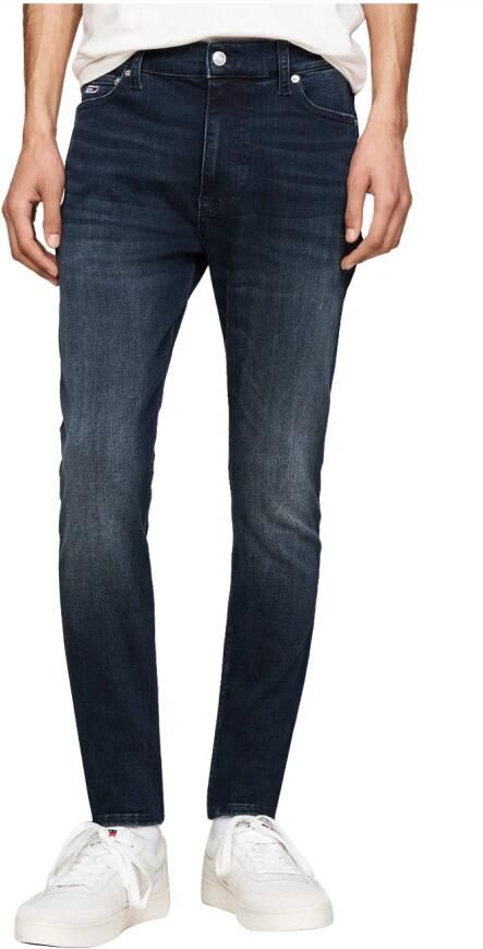 TOMMY JEANS Skinny fit jeans SIMON SKNY met gestempeld logo - Foto 4