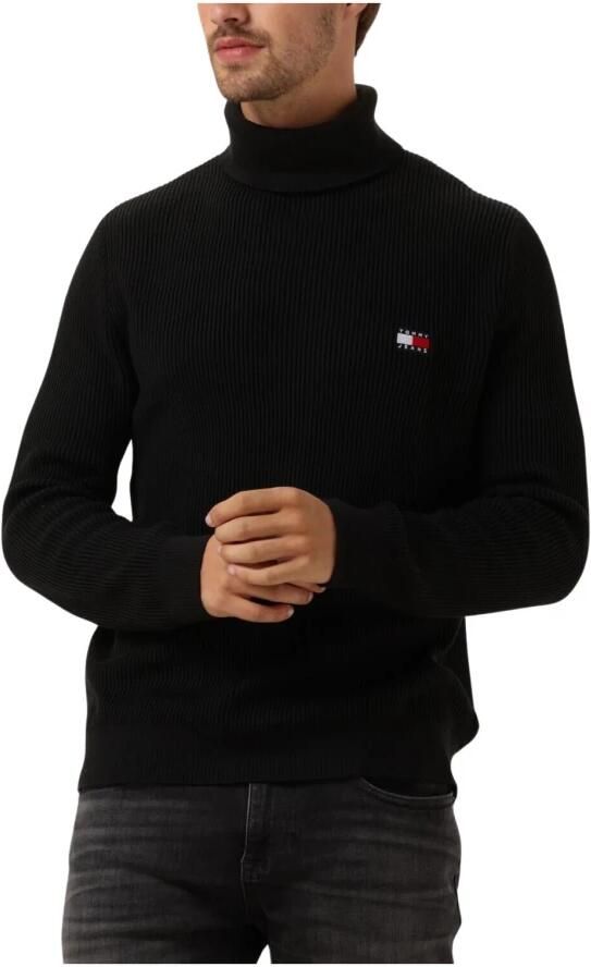 TOMMY JEANS Heren Truien & Vesten Tjm Slim Xs Badge Rollneck Zwart - Foto 8
