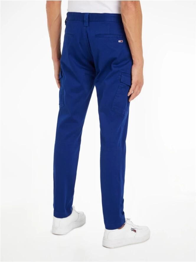 Tommy Jeans Slim-fit Trousers Blauw Heren