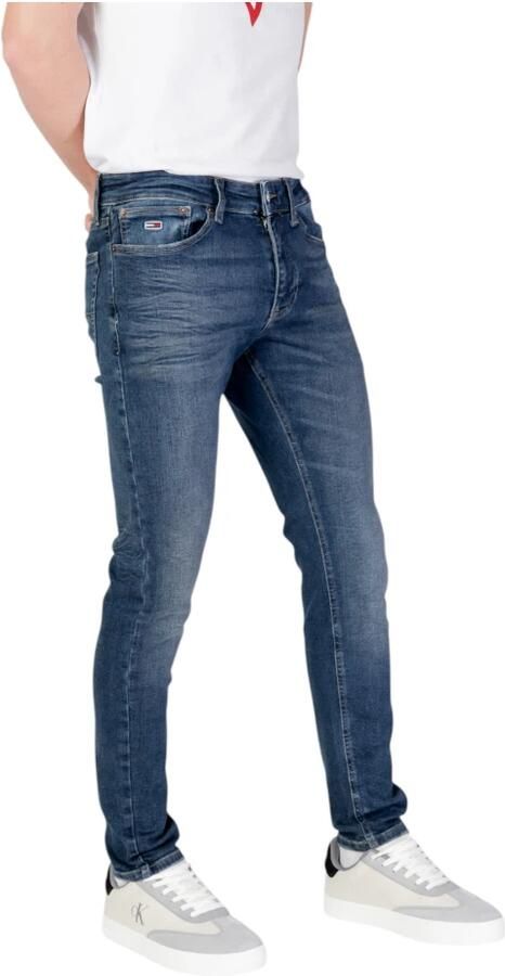 Tommy Jeans Slim Jeans Lente Zomer Collectie Blue Heren