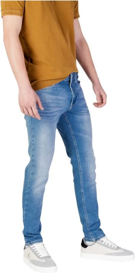 Tommy Jeans Blauwe Skinny Jeans met Ritssluiting Blue Heren - Foto 2