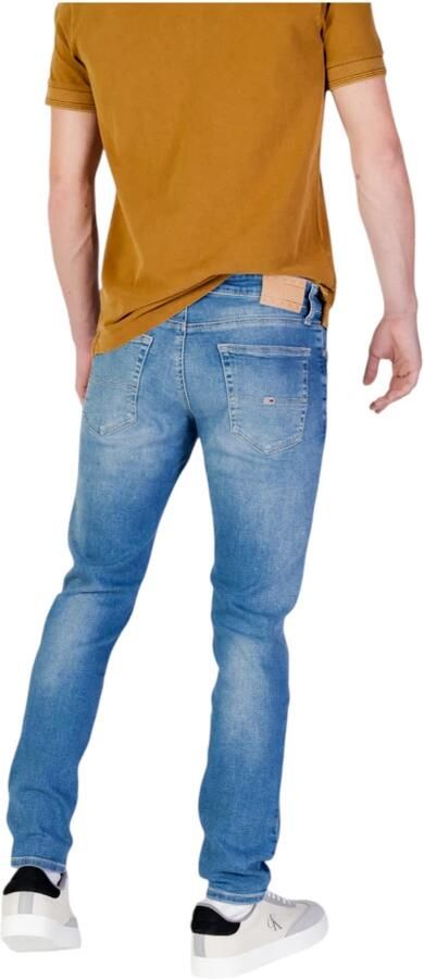 Tommy Jeans Blauwe Skinny Jeans met Ritssluiting Blue Heren - Foto 4