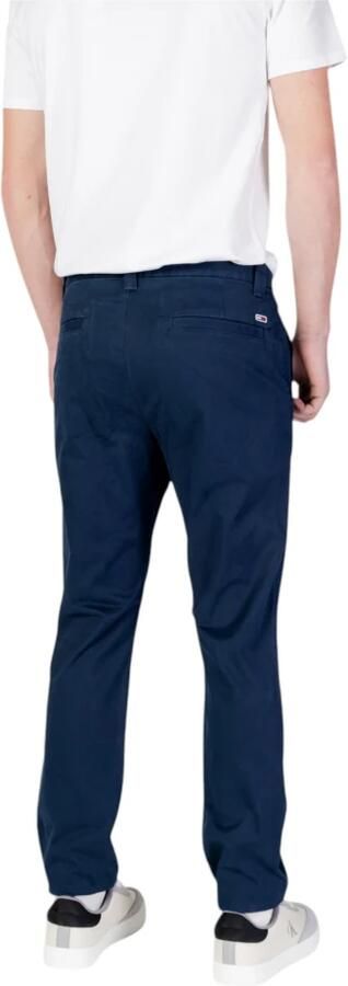 Tommy Jeans Slim Pants Lente Zomer Collectie Katoenmix Blue Heren - Foto 4