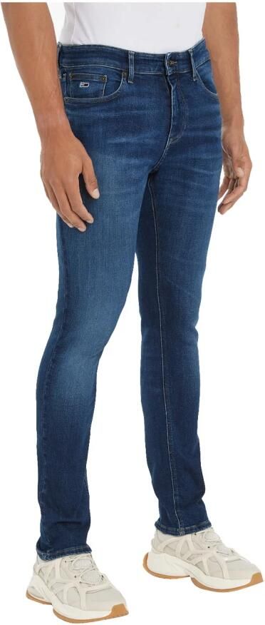 Tommy Hilfiger Blauwe Katoenen Jeans & Broek Blue Heren - Foto 4
