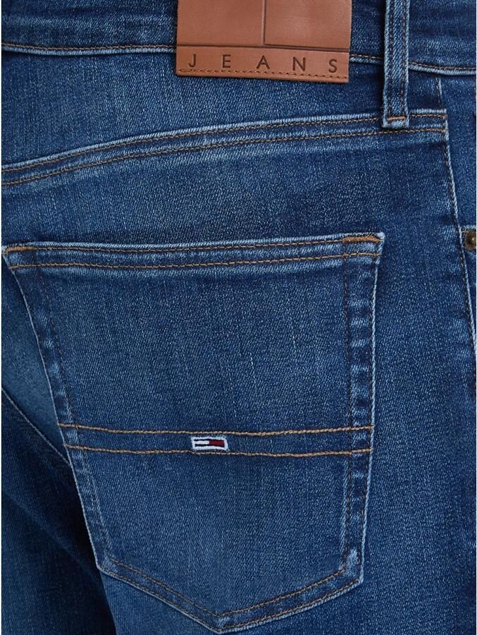 Tommy Hilfiger Blauwe Katoenen Jeans & Broek Blue Heren